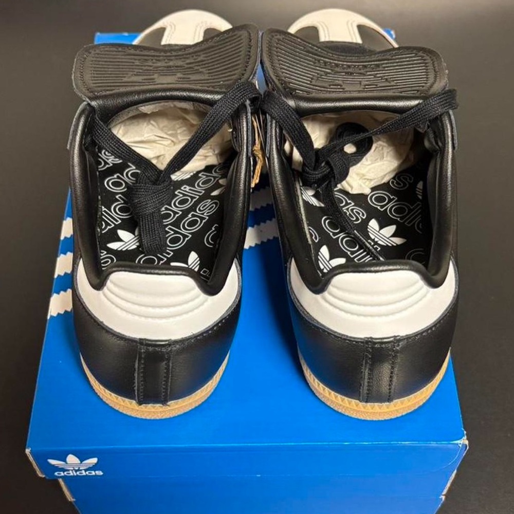 Adidas Black and White Samba LT Women’s Sneakers - Picture 4 of 10